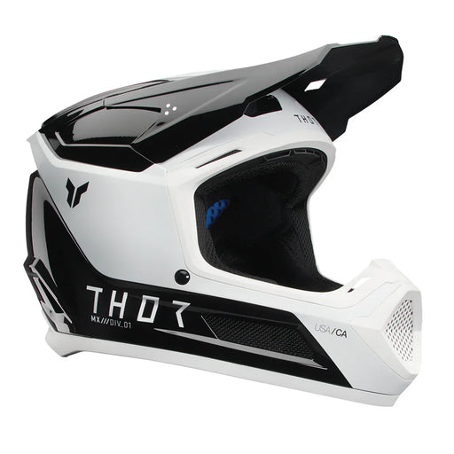 Helmet S25 Thor Mx Fleet Storm Black/White Youth Large - LX2001 - Homewares, Outdoor, Phone Accessories, Cases, Speakers, Headphones + More -