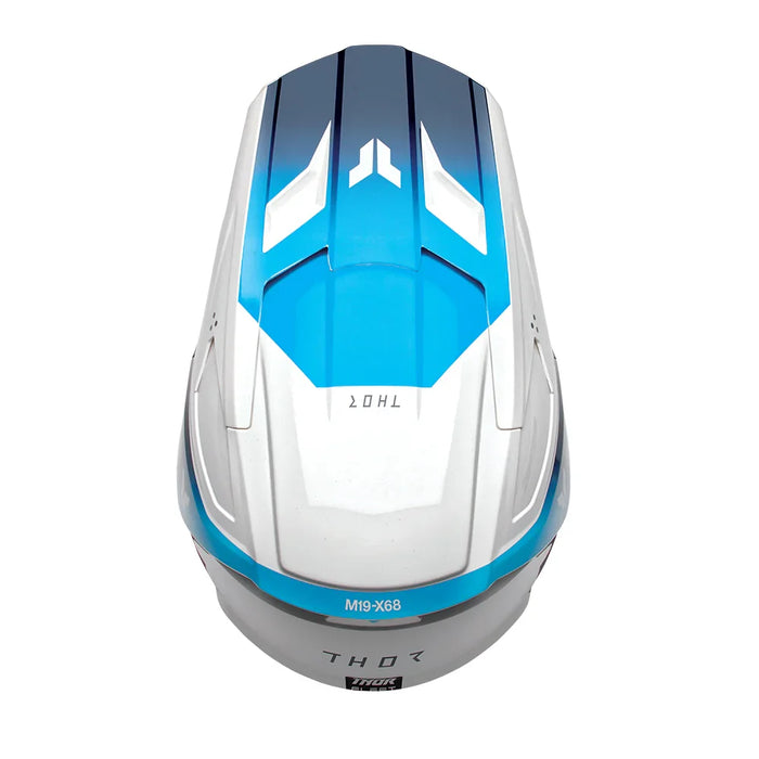 Helmet S25 Thor Mx Fleet Storm White/Navy Youth Medium - LX2001 - Homewares, Outdoor, Phone Accessories, Cases, Speakers, Headphones + More -