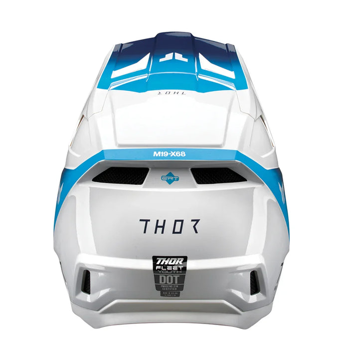 Helmet S25 Thor Mx Fleet Storm White/Navy Youth Large - LX2001 - Homewares, Outdoor, Phone Accessories, Cases, Speakers, Headphones + More -