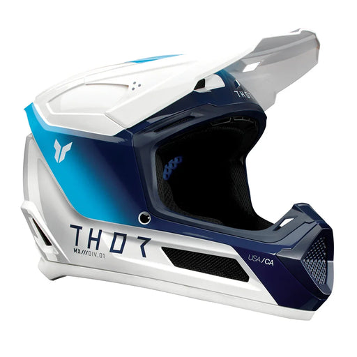 Helmet S25 Thor Mx Fleet Storm White/Navy Youth Large - LX2001 - Homewares, Outdoor, Phone Accessories, Cases, Speakers, Headphones + More -