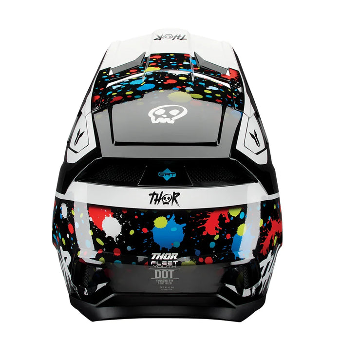 Helmet S25 Thor Mx Fleet Splat Black Youth Medium - LX2001 - Homewares, Outdoor, Phone Accessories, Cases, Speakers, Headphones + More -