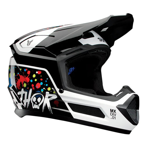 Helmet S25 Thor Mx Fleet Splat Black Youth Large - LX2001 - Homewares, Outdoor, Phone Accessories, Cases, Speakers, Headphones + More -
