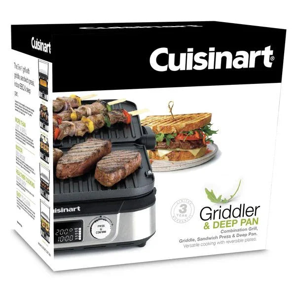 Cuisinart Griddler & Deep Pan - LX2001 - Homewares, Outdoor, Phone Accessories, Cases, Speakers, Headphones + More -