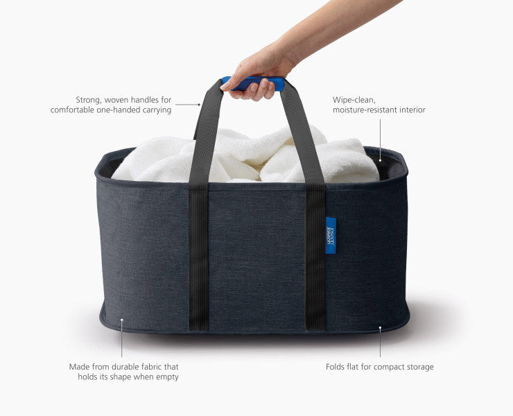Joseph Joseph Hold-All Laundry Basket (Carbon Black)