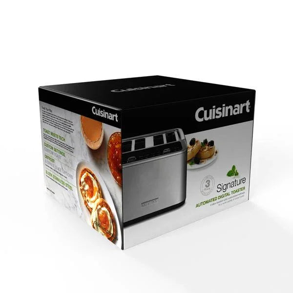 Cuisinart Signature Automated Digital 4 Slice Toaster - LX2001 - Homewares, Outdoor, Phone Accessories, Cases, Speakers, Headphones + More -