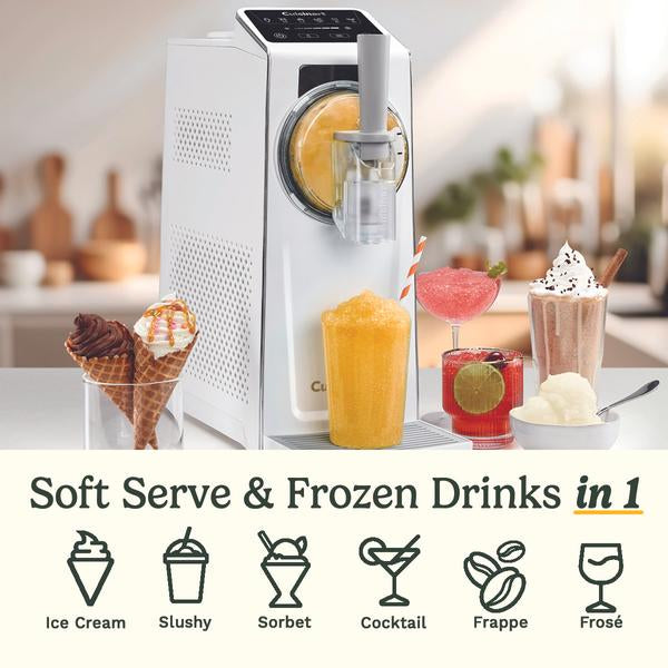 Cuisinart Frost Fusion 6-in-1 Slushy & Soft Serve Maker (ICE-200XA)