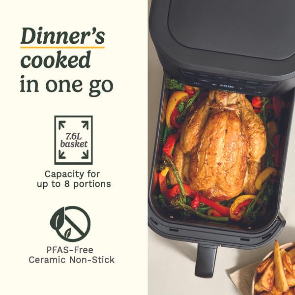 Cuisinart Compact Max Air Fryer PFAS Free 7.6L (AFS-8OBLXA)