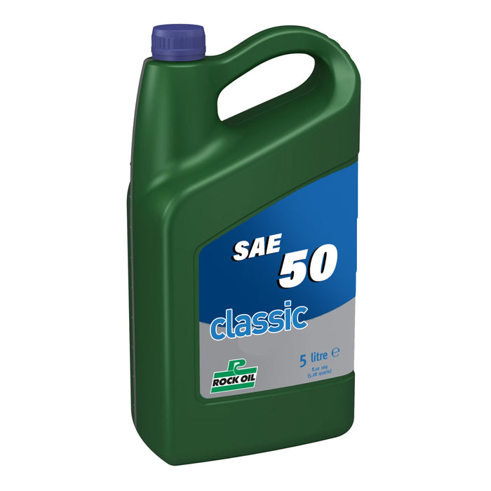 Rock Oil Engine Oil Classic Sae 50 Rock Oil Mineral Based 5L