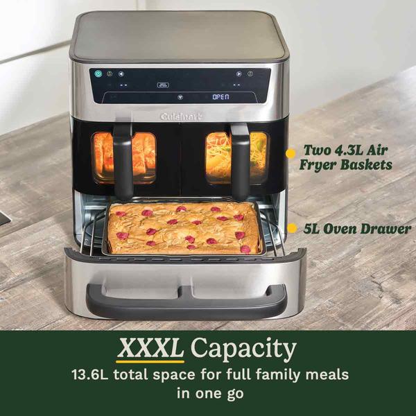 Cuisinart Tri-Zone PFAS Free Air Fryer 13.2L  (AFT13XSSU)