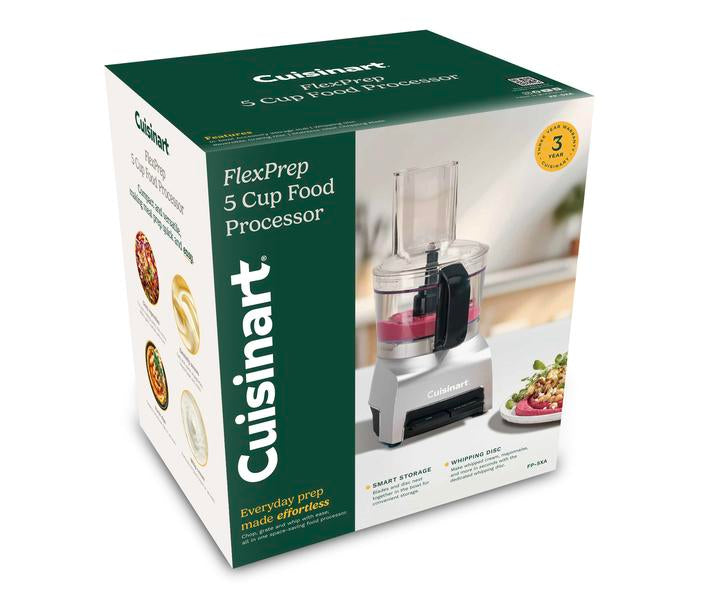 Cuisinart Compact Food Processor - 5 Cup (FP-5XA)
