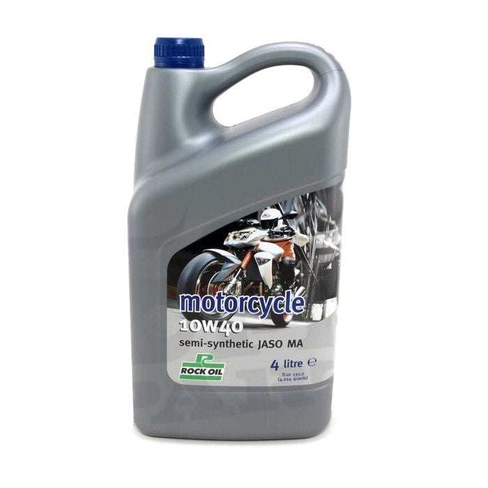Rock Oil Engine Oil Motorcycle 10W-40 Rock Oil Semi Synthetic 1L
