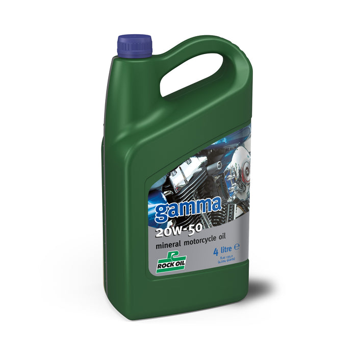 Rock Oil Engine Oil Gamma 20W-50 Rock Oil Mineral Oil 4L