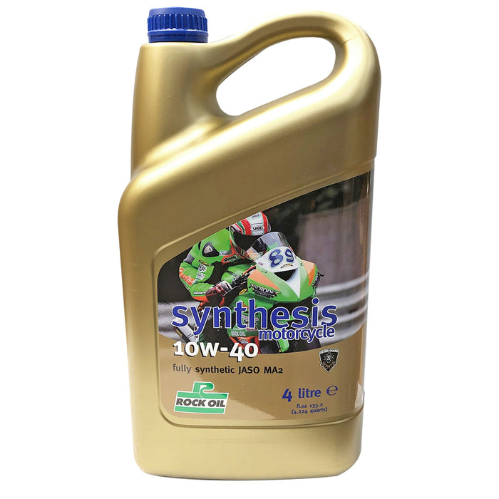 Rock Oil Engine Oil Fully Synthetic Synthesis 4 Motorcycle 10W-60 Rock Oil 4L