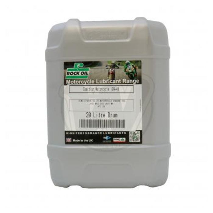Rock Oil Engine Oil Guardian Motorcycle 10W-40 Rock Oil Semi Synthetic 20L