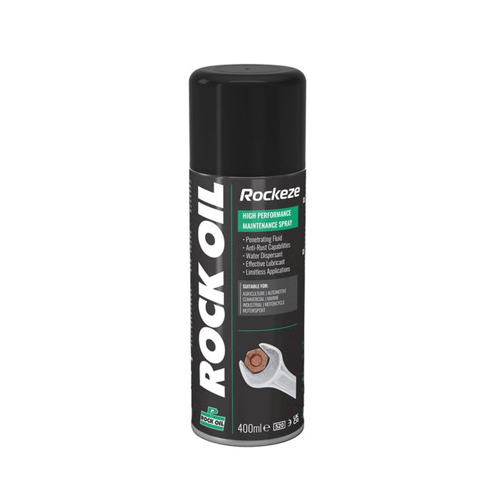 Rock Oil Penetrating And Light Anti Rust Spray Rockeze Rock Oil 400Ml Aerosol