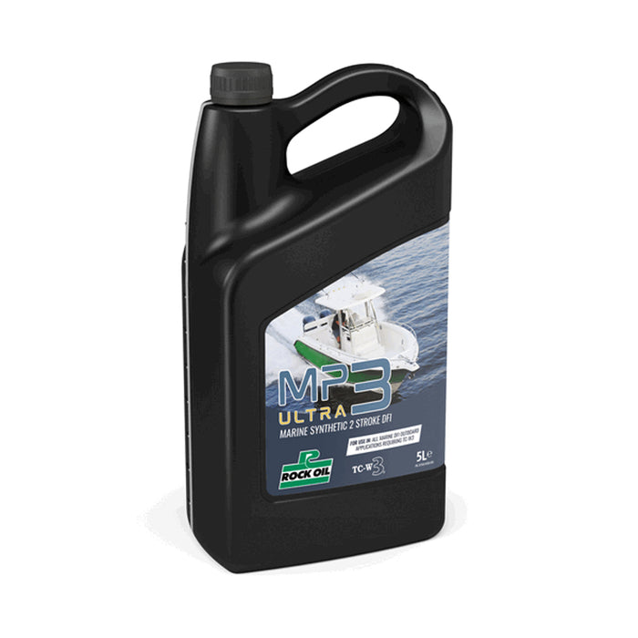 Rock Oil Marine Outboard Oil 2 Stroke Semi Synthetic Mp3 Rock Oil 5L