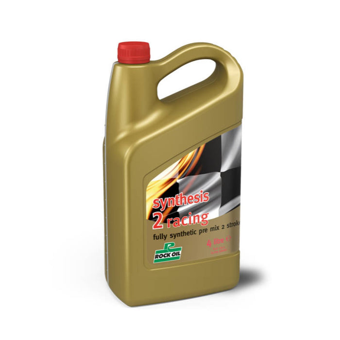 Rock Oil Engine Oil Fully Synthetic Synthesis 2 Racing Rock Oil 4L *Pre Mix*