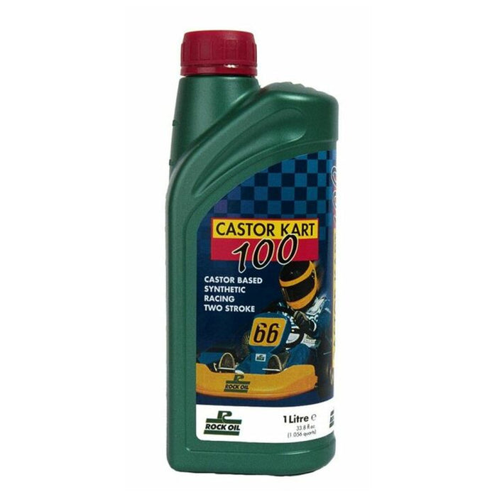 Rock Oil Engine Oil Castor Kart 100 Rock Oil 1L