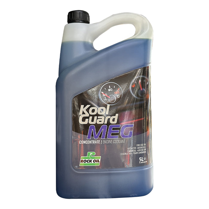 Rock Oil Coolant / Antifreeze Kool Guard Meg Rock Oil 5L *Concentrate*
