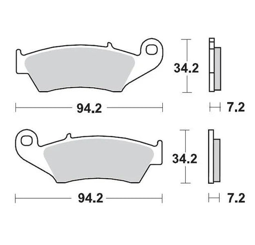 Brake Pads Front Moto Master Nitro Sport Aprilia Beta Gas Gas Honda Kawasaki Suz - LX2001 - Homewares, Outdoor, Phone Accessories, Cases, Speakers, Headphones + More -