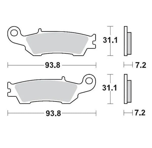 Brake Pads Front Moto Master Pro Sintered Yamaha - LX2001 - Homewares, Outdoor, Phone Accessories, Cases, Speakers, Headphones + More -