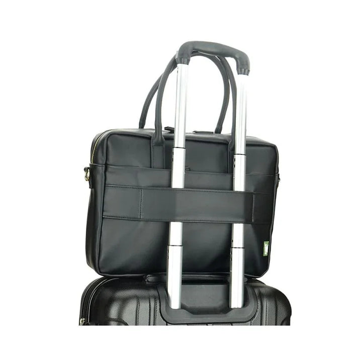 Generation Earth Berlin Recycled 13.3"-14.1" Laptop PU Ladies Briefcase – Black - LX2001 - Homewares, Outdoor, Phone Accessories, Cases, Speakers, Headphones + More -