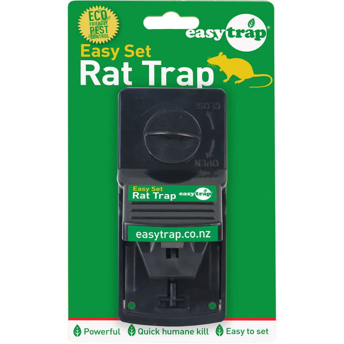 EasyTrap Plastic Rat Trap - 1 Pack