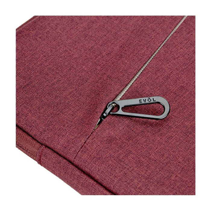 Evol Sienna 13.3" - 14.1" Laptop Sleeve Maroon - LX2001 - Homewares, Outdoor, Phone Accessories, Cases, Speakers, Headphones + More -