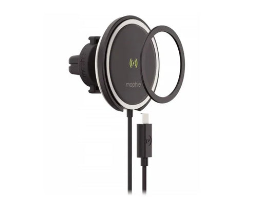 Mophie UNV Snap+ Wireless Qi Vent Mount Car Charger - Black - LX2001 - Homewares, Outdoor, Phone Accessories, Cases, Speakers, Headphones + More -