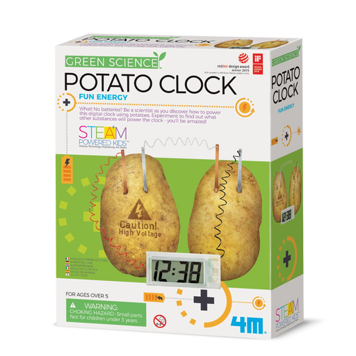 Potato Clock - LX2001 - Homewares, Outdoor, Phone Accessories, Cases, Speakers, Headphones + More -