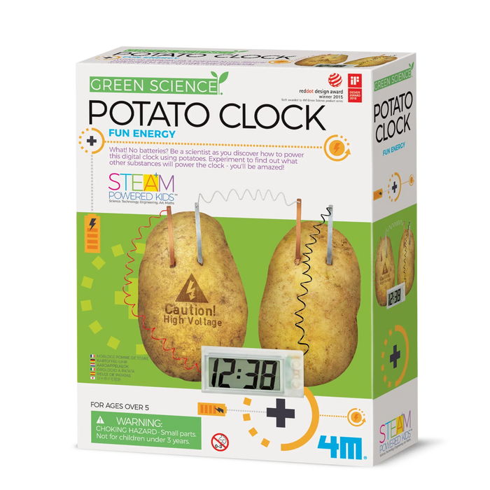 Potato Clock - LX2001 - Homewares, Outdoor, Phone Accessories, Cases, Speakers, Headphones + More -