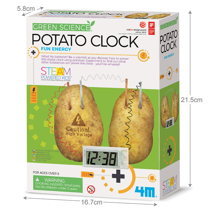 4M Potato Clock