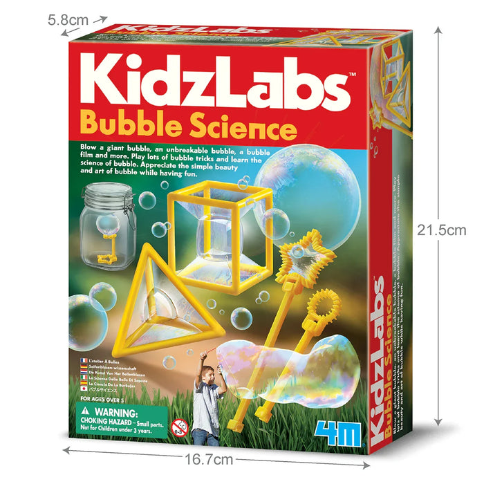 Kidzlabs - Bubble Science - LX2001 - Homewares, Outdoor, Phone Accessories, Cases, Speakers, Headphones + More -