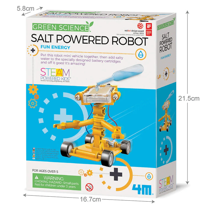 Salt-Powered Robot - LX2001 - Homewares, Outdoor, Phone Accessories, Cases, Speakers, Headphones + More -