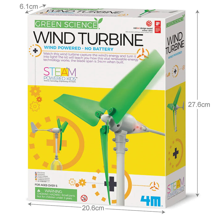 Build Your Own Wind Turbine - LX2001 - Homewares, Outdoor, Phone Accessories, Cases, Speakers, Headphones + More -