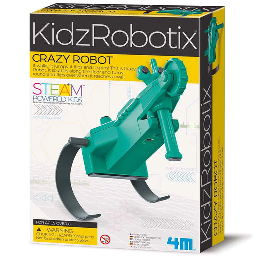 Crazy Robot - Kidz Robot - LX2001 - Homewares, Outdoor, Phone Accessories, Cases, Speakers, Headphones + More -
