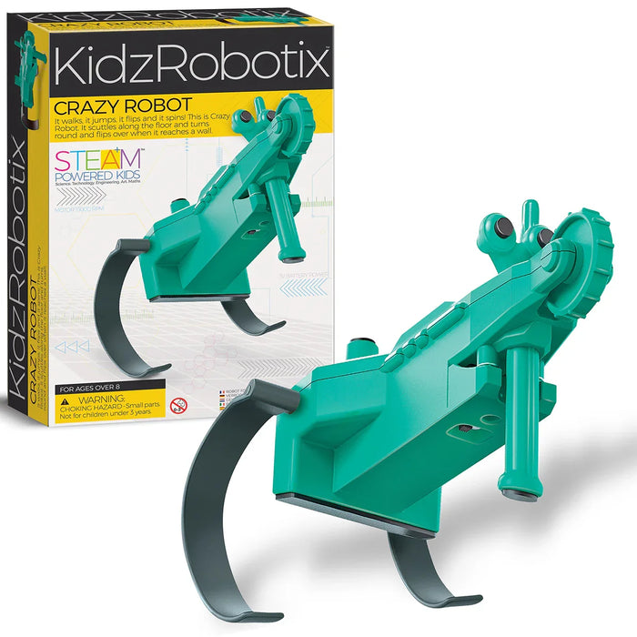 Crazy Robot - Kidz Robot - LX2001 - Homewares, Outdoor, Phone Accessories, Cases, Speakers, Headphones + More -