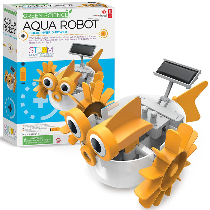 Aqua Robot Solar Green Sc - LX2001 - Homewares, Outdoor, Phone Accessories, Cases, Speakers, Headphones + More -