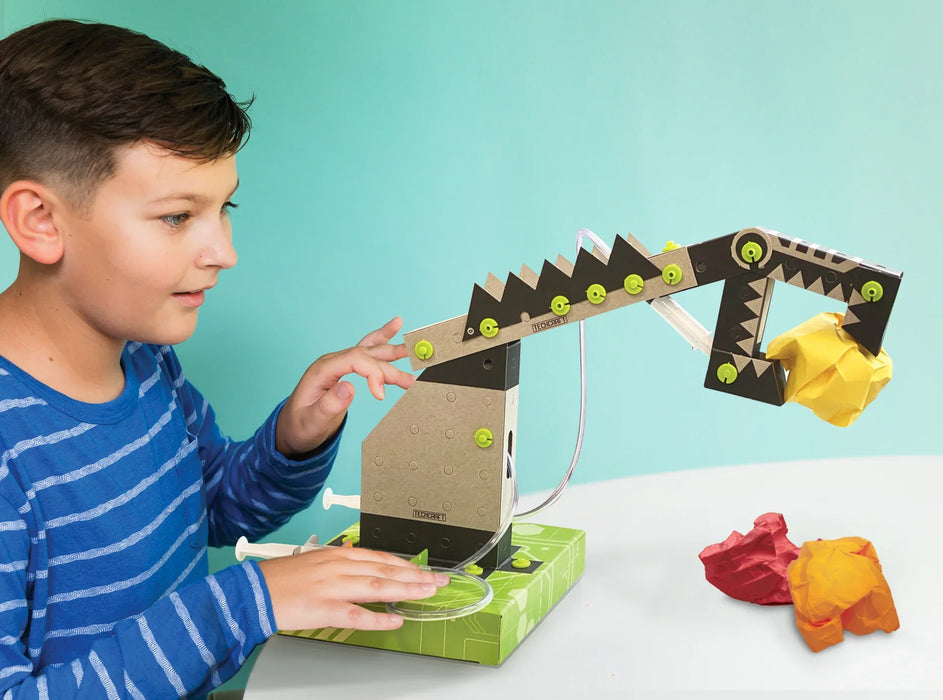 Green Science/Techcraft Pneumatic Robot Arm - LX2001 - Homewares, Outdoor, Phone Accessories, Cases, Speakers, Headphones + More -