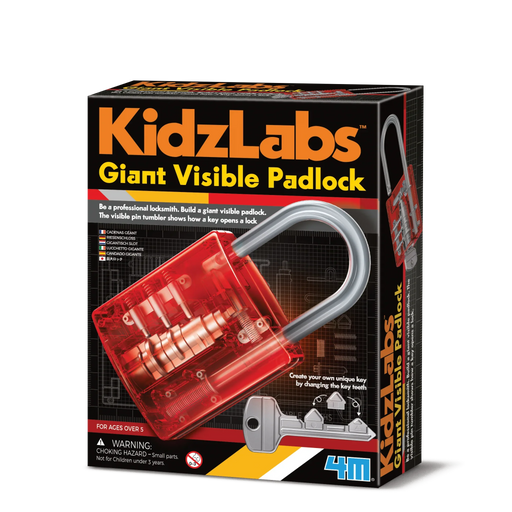 Giant Visible Padlock - LX2001 - Homewares, Outdoor, Phone Accessories, Cases, Speakers, Headphones + More -