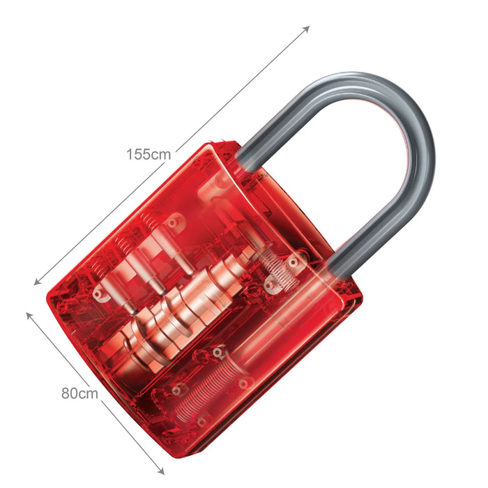 Giant Visible Padlock - LX2001 - Homewares, Outdoor, Phone Accessories, Cases, Speakers, Headphones + More -