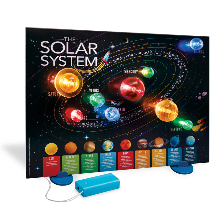 4M KidzLabs/3D Solar System Light-Up Poster