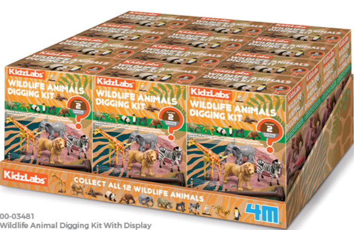 4M Kidzlabs / Wildlife Animal Digging Kit