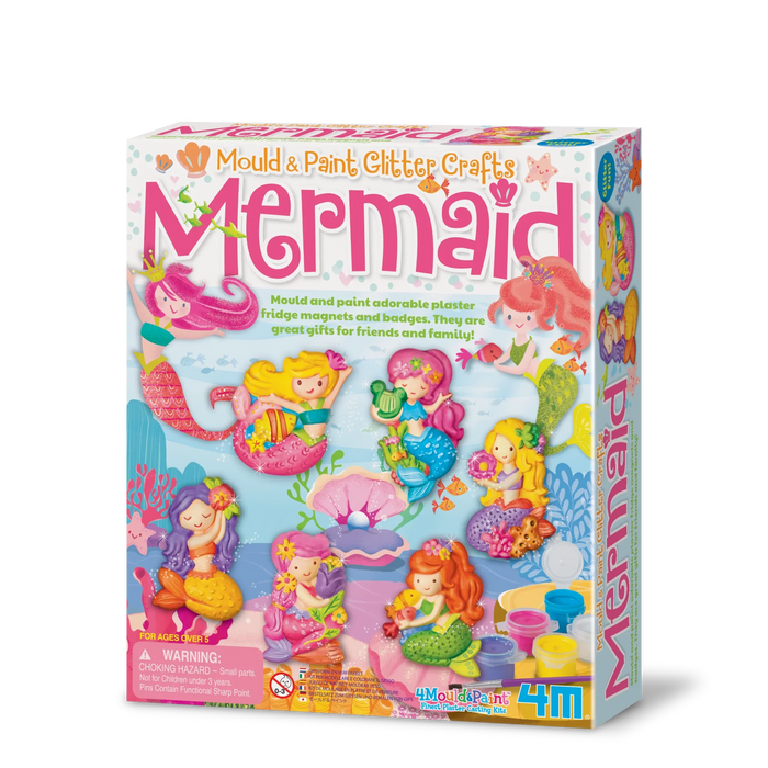 Mould & Paint - Glitter Mermaids - LX2001 - Homewares, Outdoor, Phone Accessories, Cases, Speakers, Headphones + More -