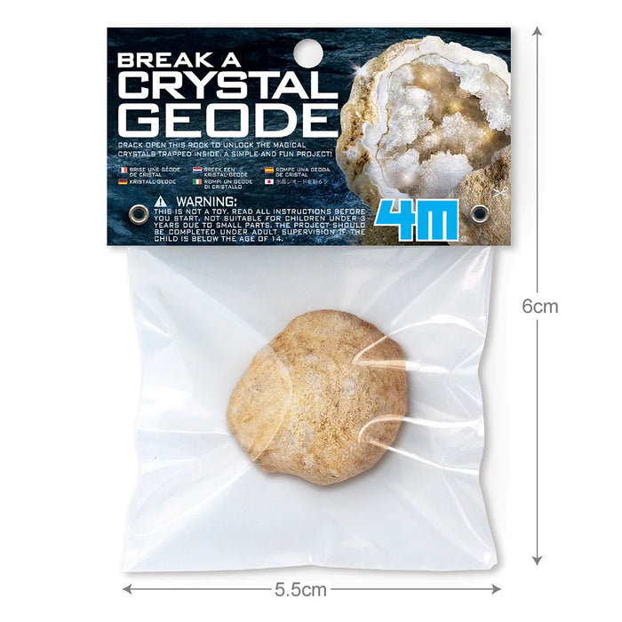 Break a Crystal Geode CDU24 - LX2001 - Homewares, Outdoor, Phone Accessories, Cases, Speakers, Headphones + More -