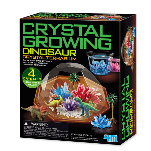 Crystal Growing Dinosaur Terrarium - LX2001 - Homewares, Outdoor, Phone Accessories, Cases, Speakers, Headphones + More -