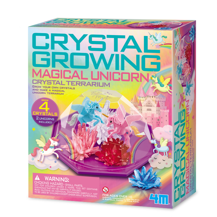 4M Crystal Growing Magical Unicorn Terrarium