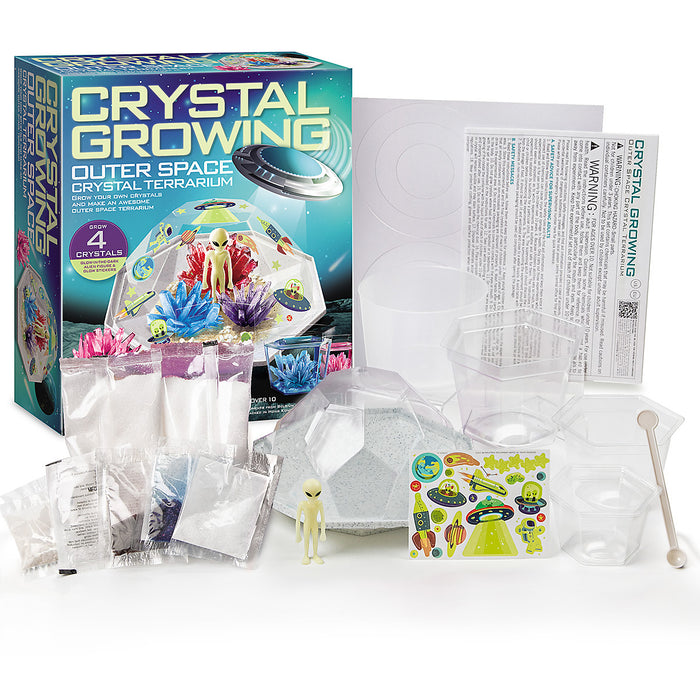 4M Outer Space Crystal Terrarium