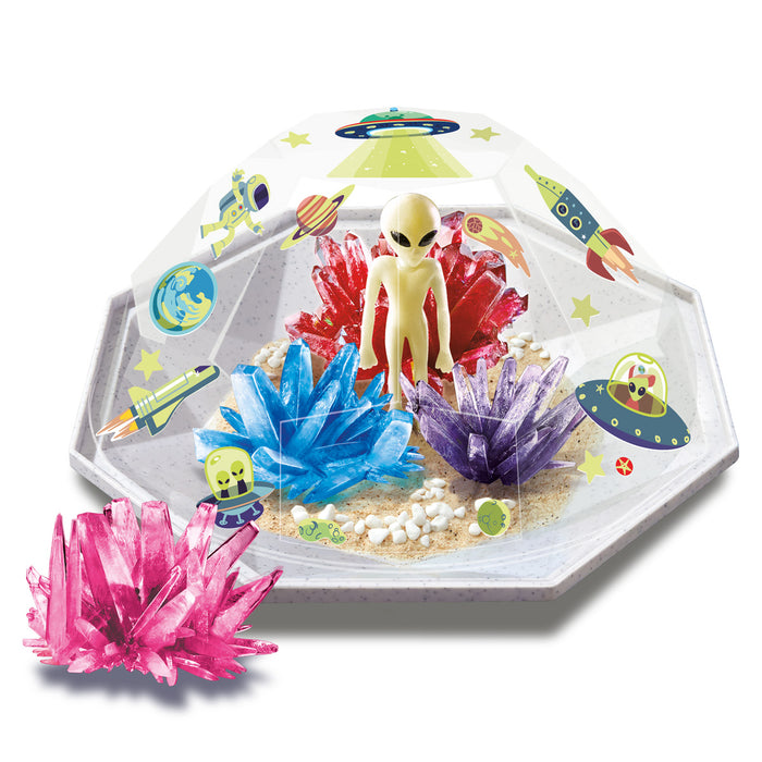4M Outer Space Crystal Terrarium