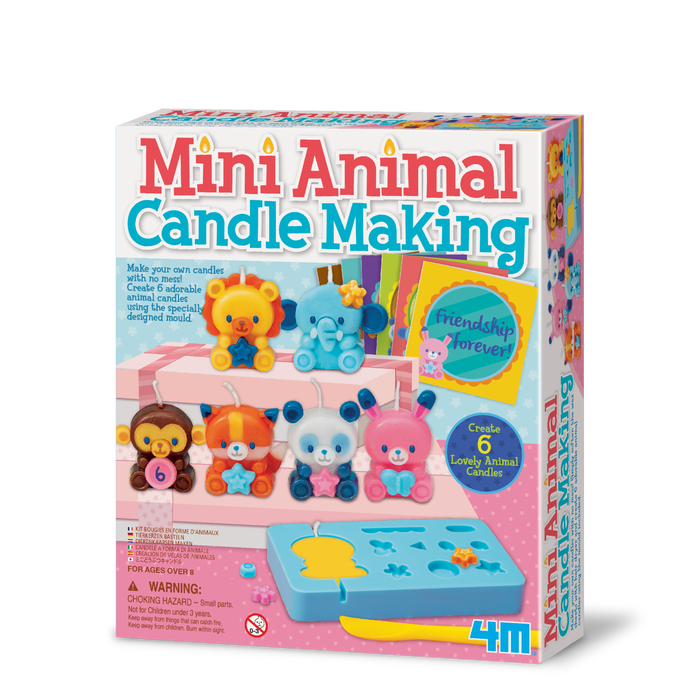 4M Mini Animal Candle Making